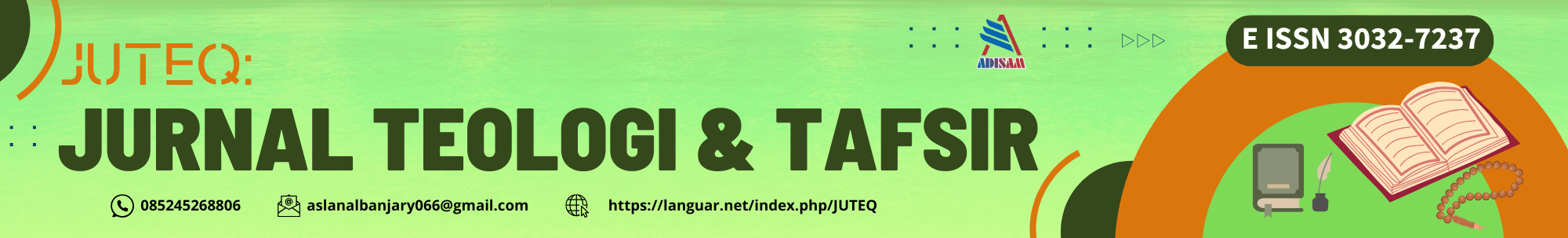 JUTEQ: JURNAL TEOLOGI & TAFSIR